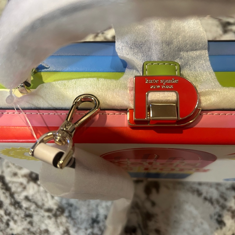 Kate Spade Limited Edition Novelty Ice Pops Handbag with free bag charm - Picture 5 of 17